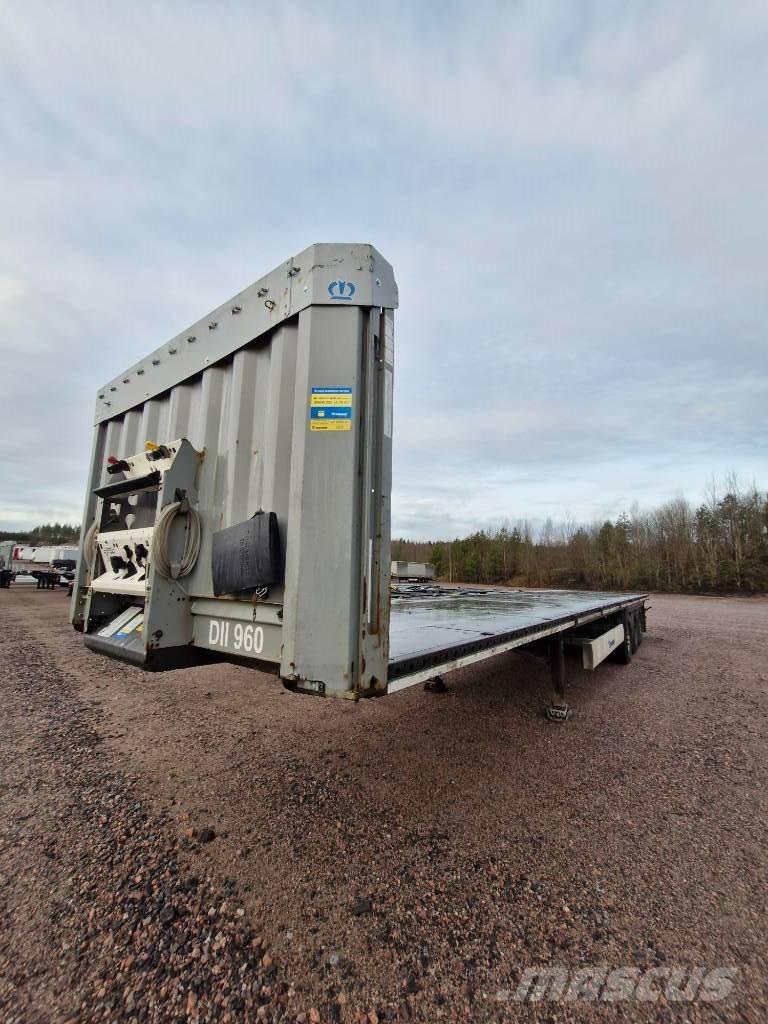 Krone Flatbed Nordic Planhengere semi