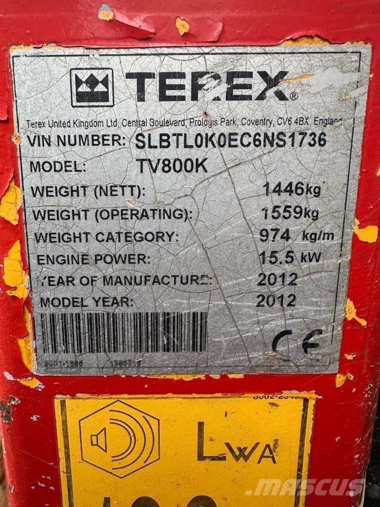 Terex TV 800 Tandem Valser
