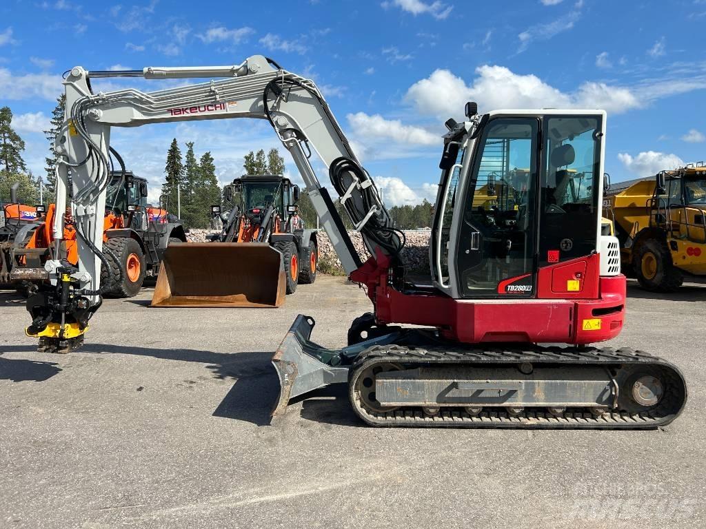 Takeuchi TB280FR Midigravere 7 - 12t