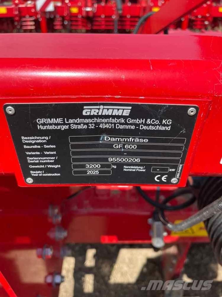 Grimme GF 600 Potetmaskiner - Annet