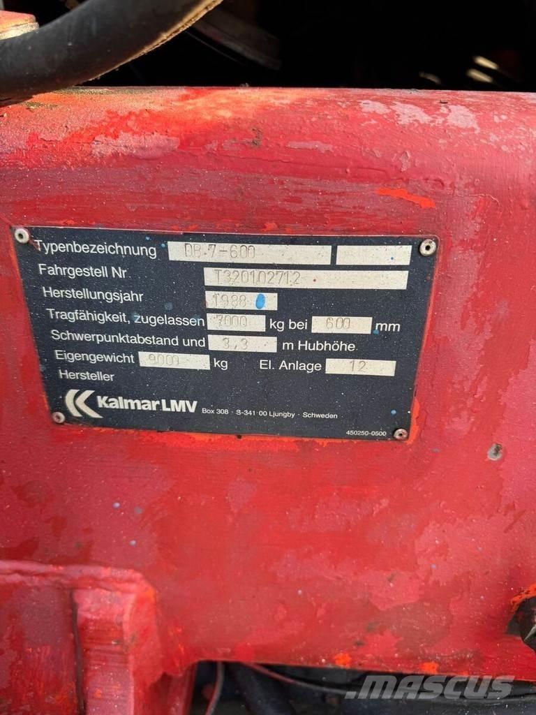 Kalmar DB7 - 600 Gaffeltrucker - Annet