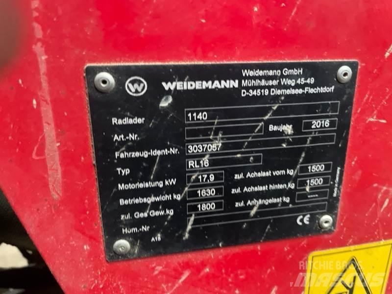 Weidemann 1140 Landbruk - Annet