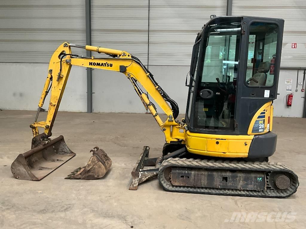 Komatsu PC 26 MR-3 Minigravere <7t