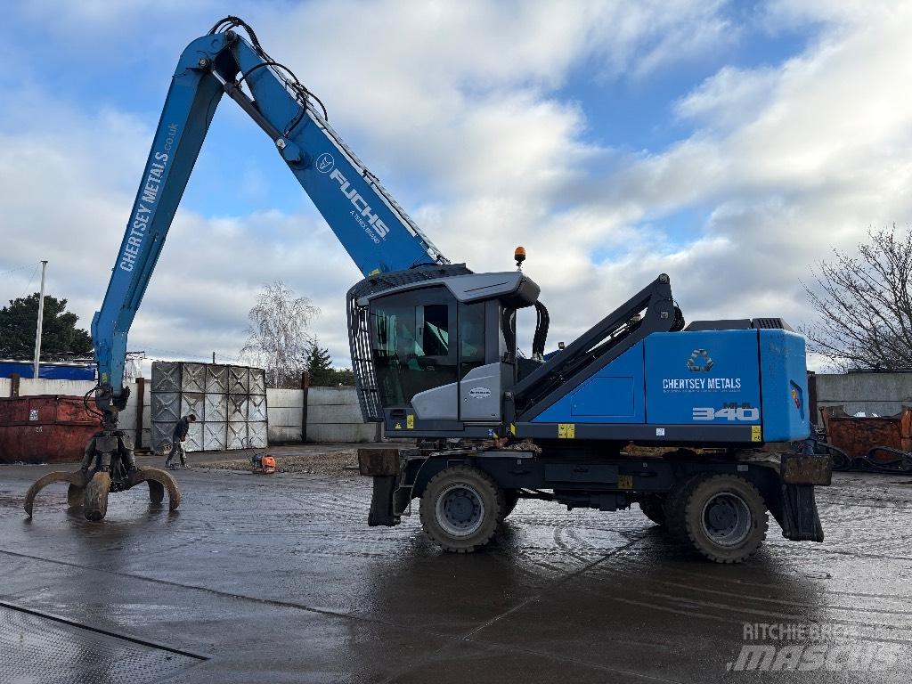 Fuchs MHL 340 Gravemaskiner for avfallshåndtering