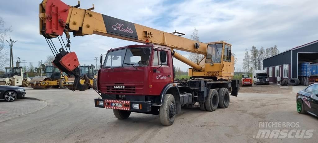 Kamaz 25T Allterreng kraner