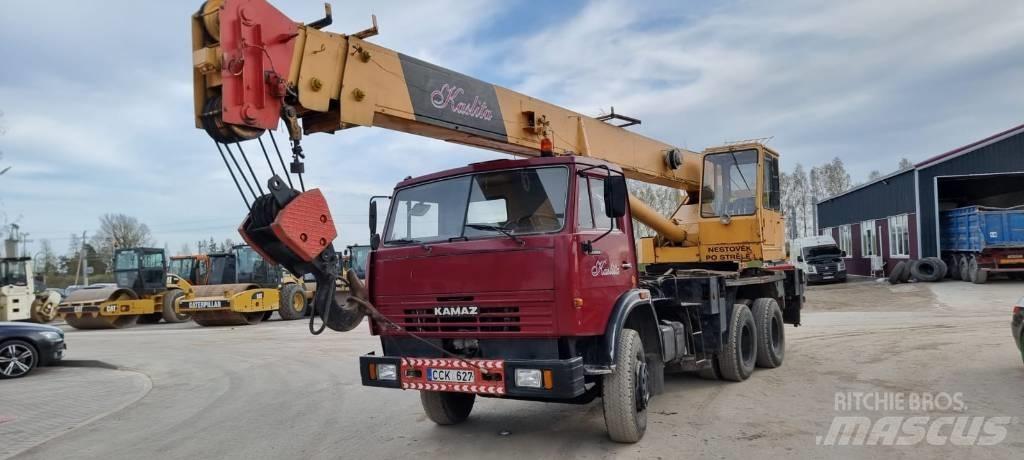 Kamaz 25T Allterreng kraner