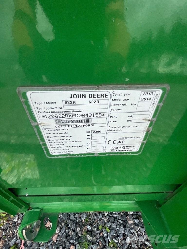 John Deere 622R Skjærebord til skurtresker