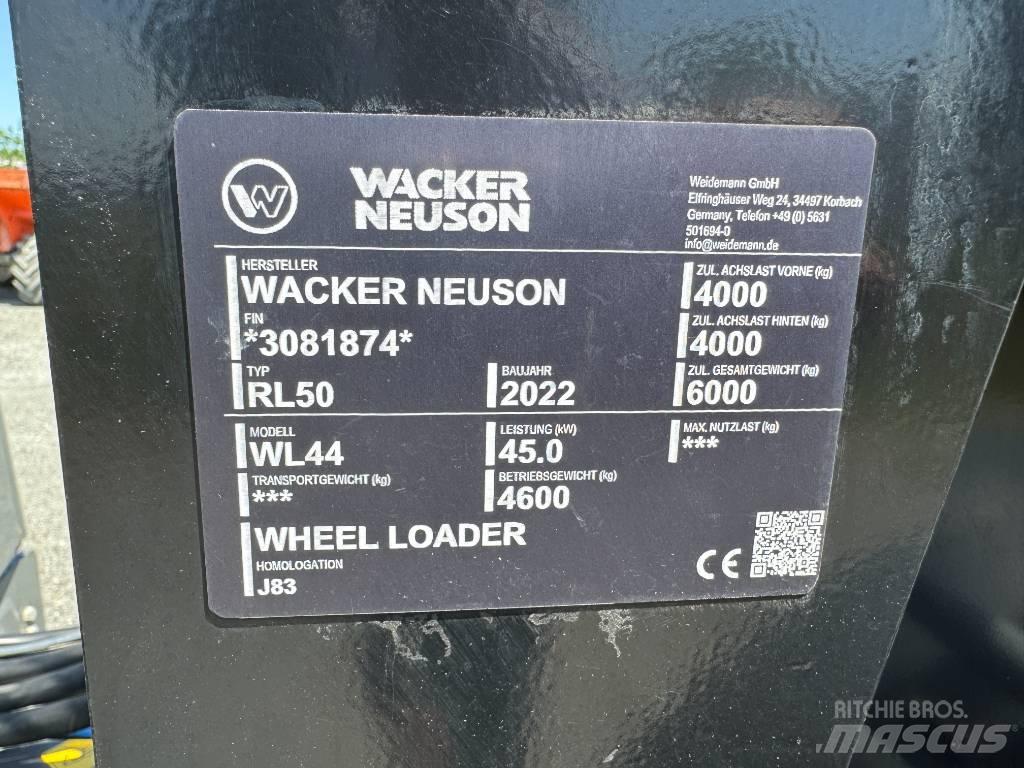 Wacker Neuson WL44 Hjullastere