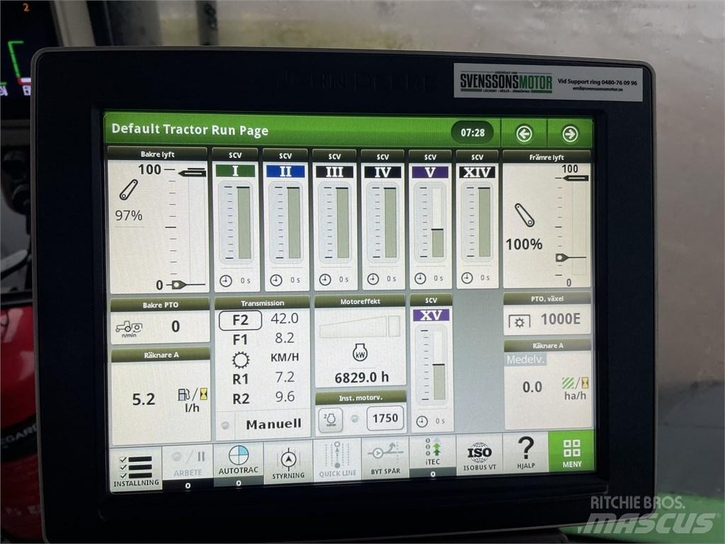 John Deere 7230R Traktorer