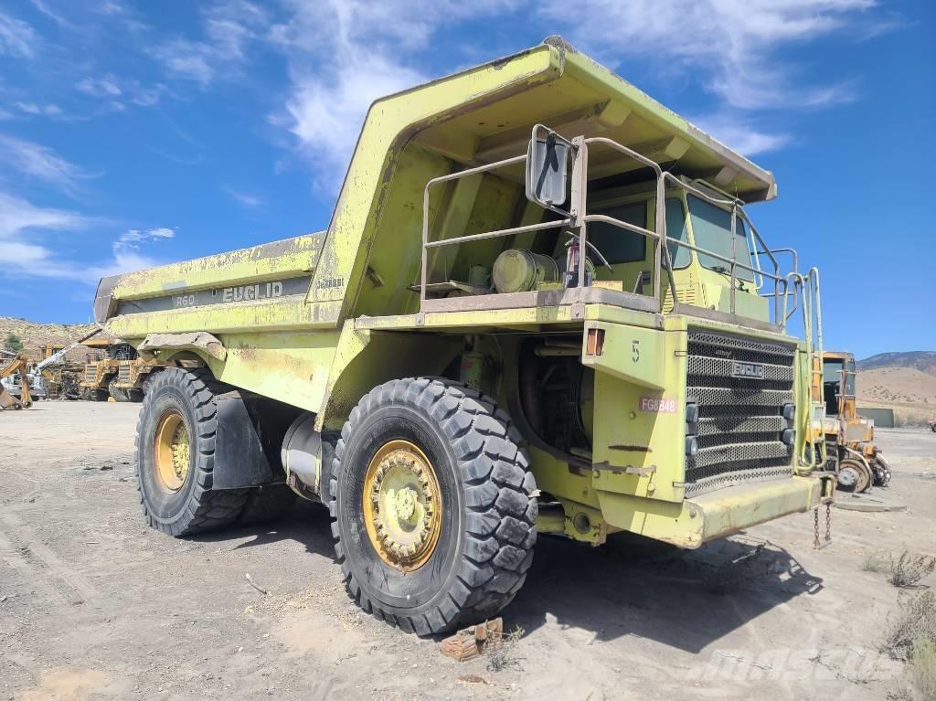 Euclid R60 Rammestyrte Dumpere