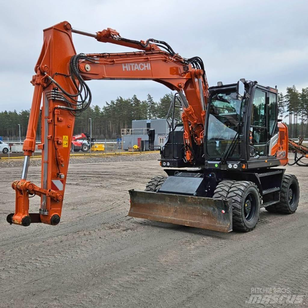 Hitachi ZX 135W Hjulgravere
