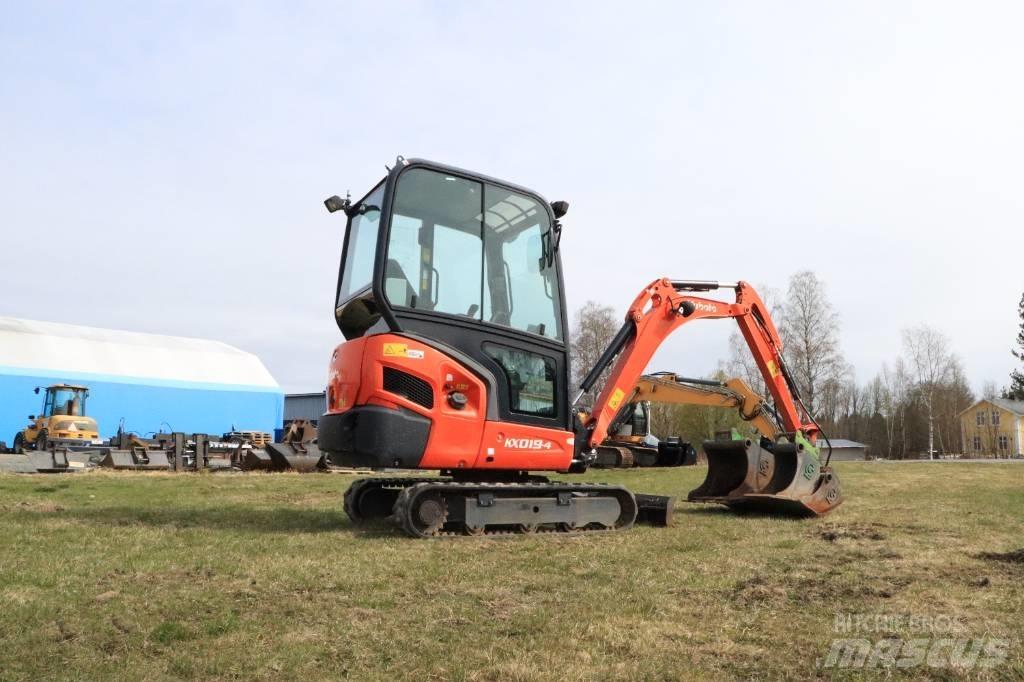 Kubota KX019-4 Minigravere <7t