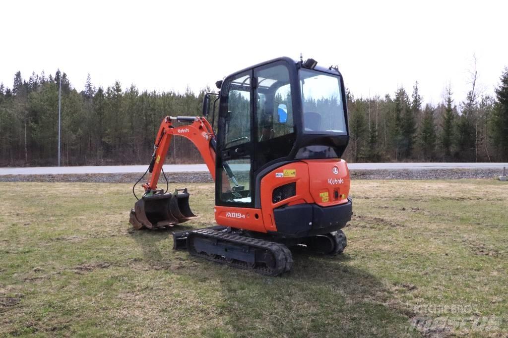 Kubota KX019-4 Minigravere <7t