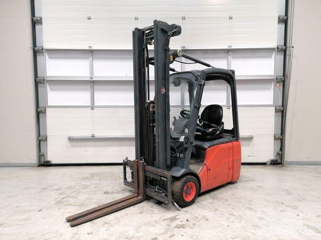 Linde E16C-00 Elektriske trucker