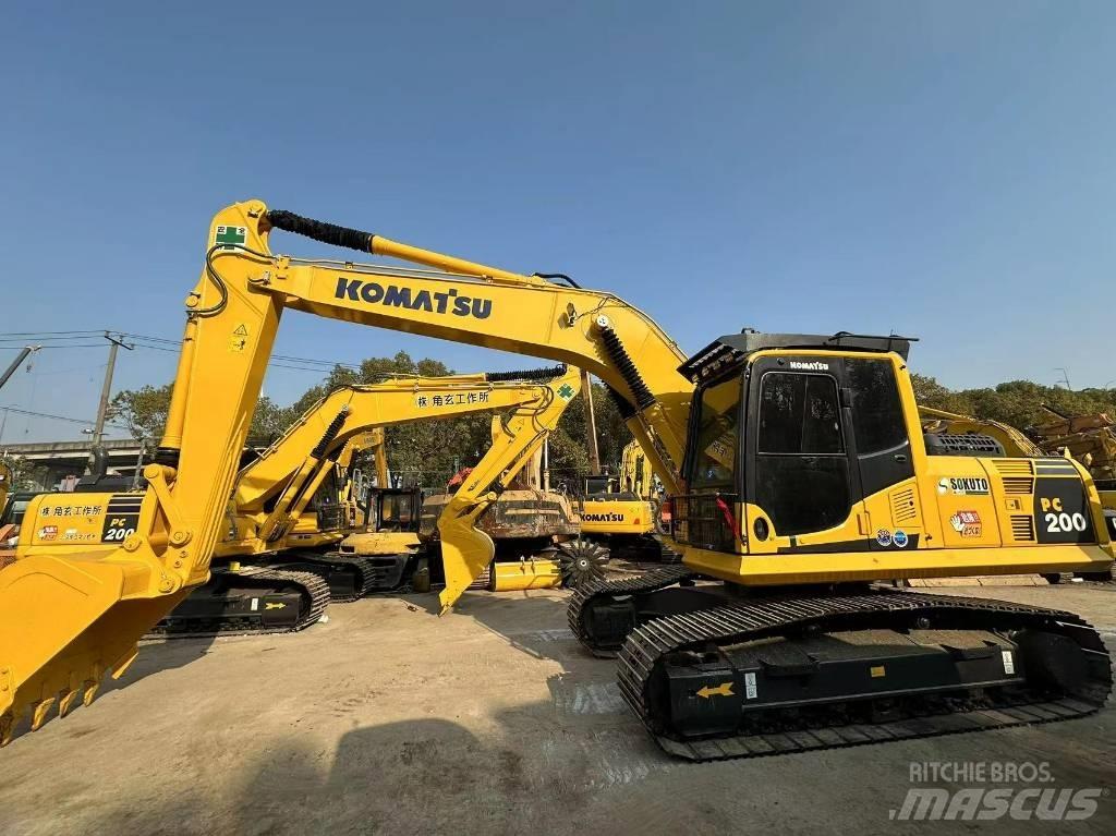 Komatsu PC 200 Beltegraver