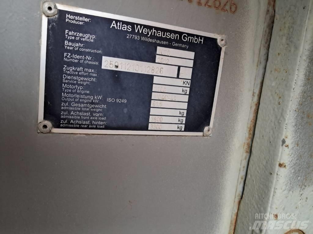 Atlas 1070 Hjullaster til komprimering