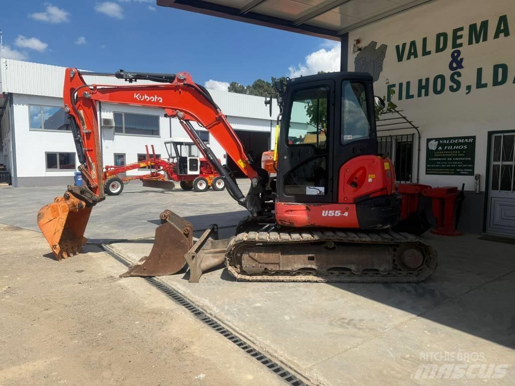 Kubota U 55-4, U55 Minigravere <7t