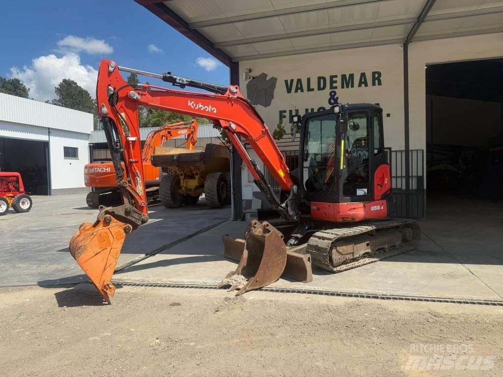 Kubota U 55-4, U55 Minigravere <7t