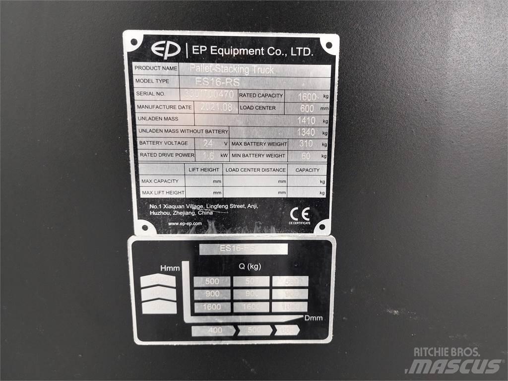  ES16 RSL Litio Lavtløftende truck med platform