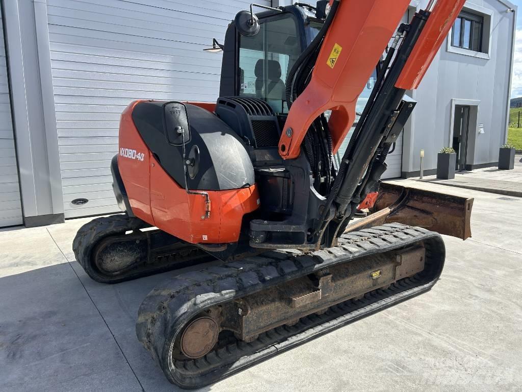 Kubota KX 080-4 Midigravere 7 - 12t