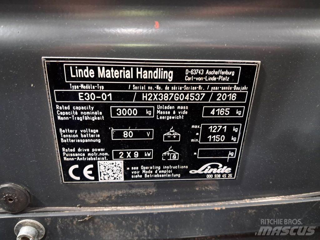 Linde E30-01 Elektriske trucker