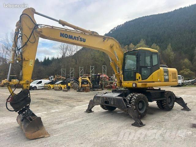 Komatsu PW 180 Hjulgravere