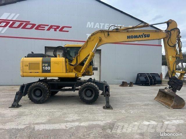 Komatsu PW 180 Hjulgravere