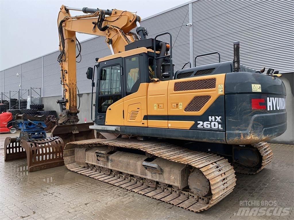 Hyundai HX260 Beltegraver