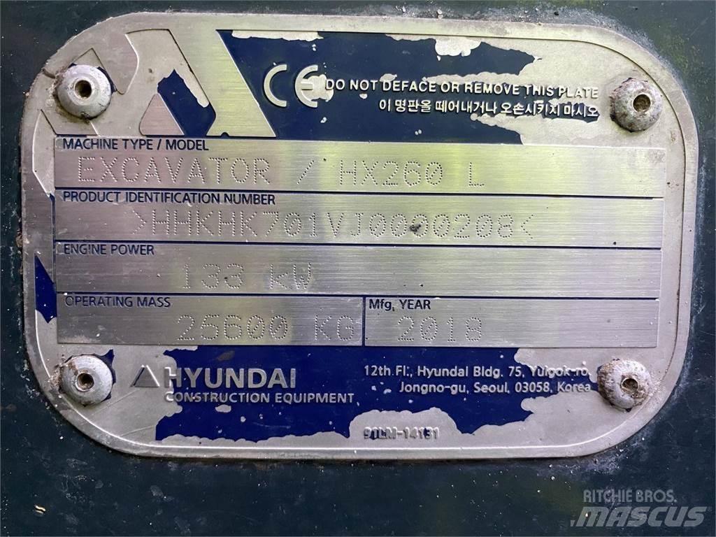 Hyundai HX260 Beltegraver