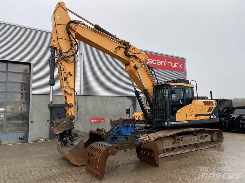 Hyundai HX260 Beltegraver