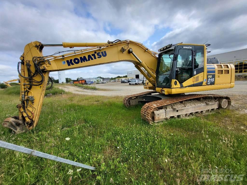 Komatsu HB215LC-2 Beltegraver