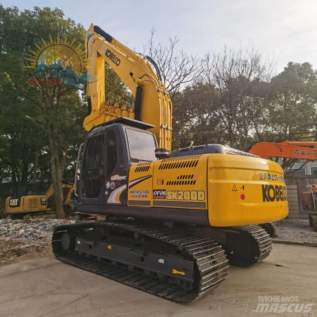 Kobelco SK 200 Beltegraver