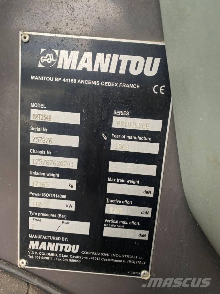 Manitou MRT 2540 Teleskoplastere