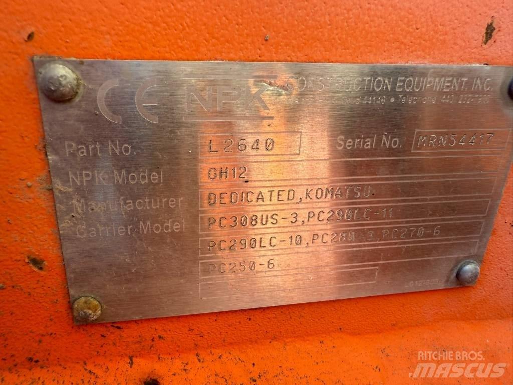 NPK GH 12 Hydrauliske hammere