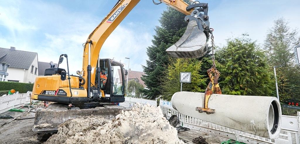 Sany SY135C Beltegraver