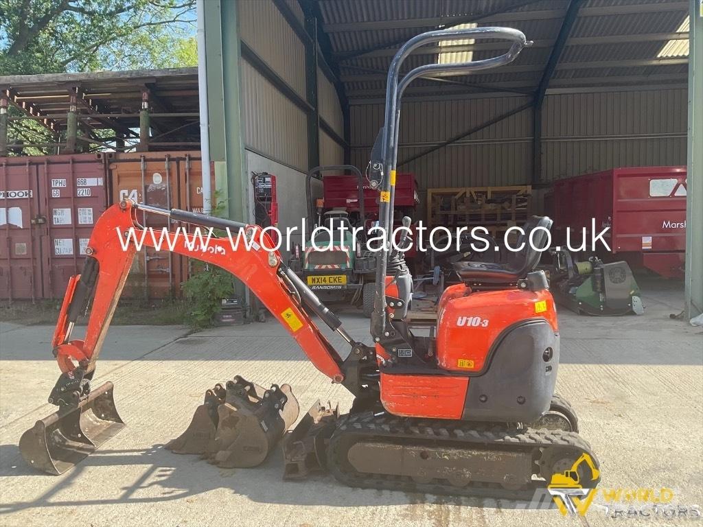 Kubota U 10-3 Minigravere <7t