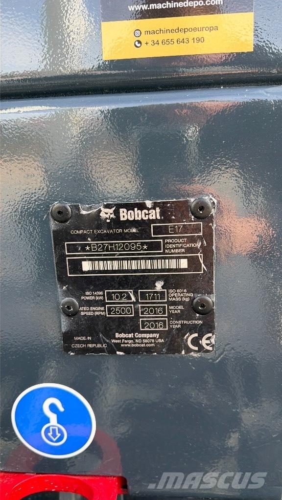Bobcat E 17 Minigravere <7t