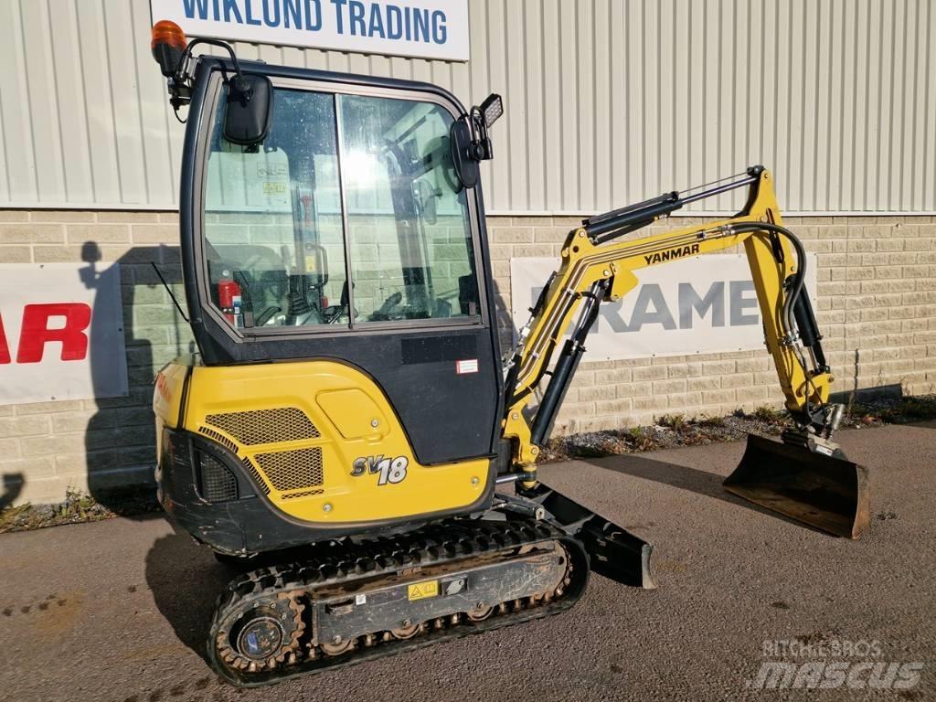 Yanmar SV 18 Minigravere <7t