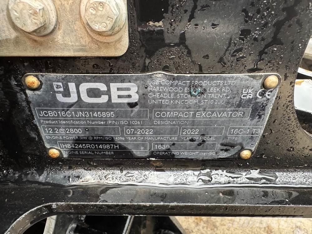 JCB 16C-1 Minigravere <7t