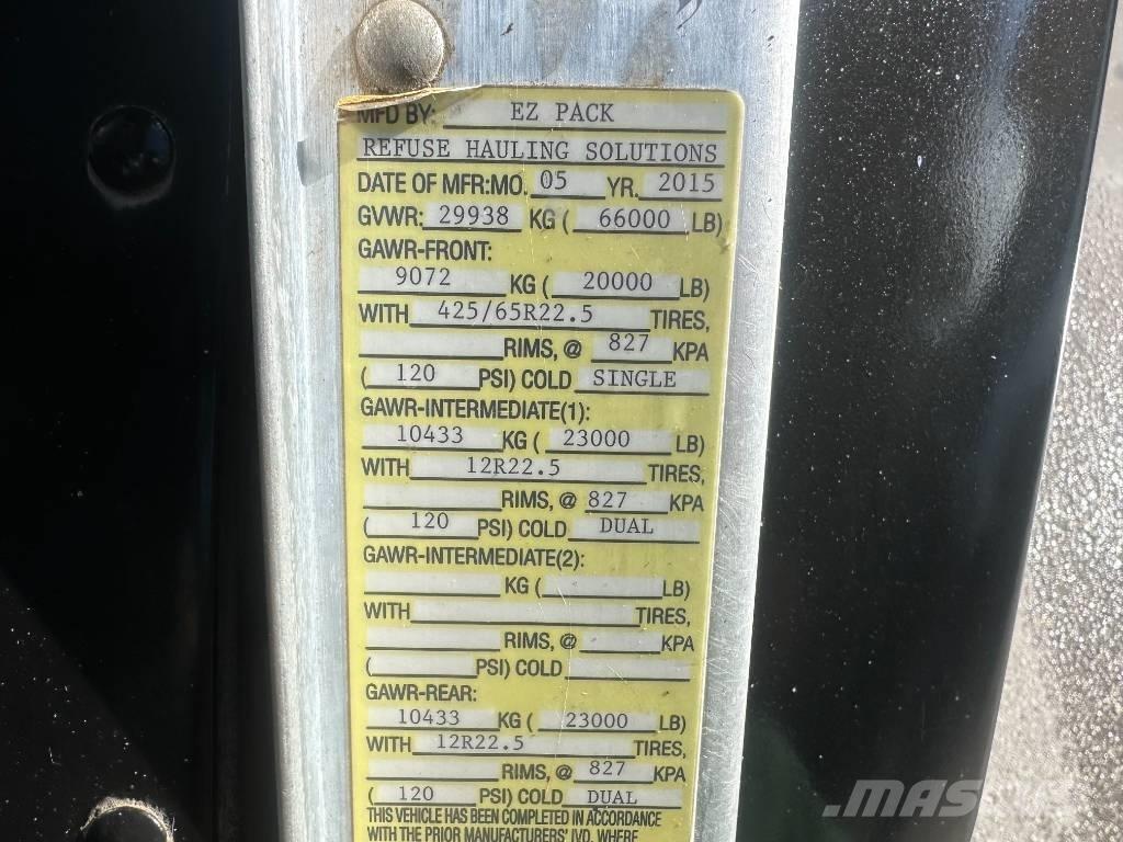 Peterbilt 320 Renovasjonsbil
