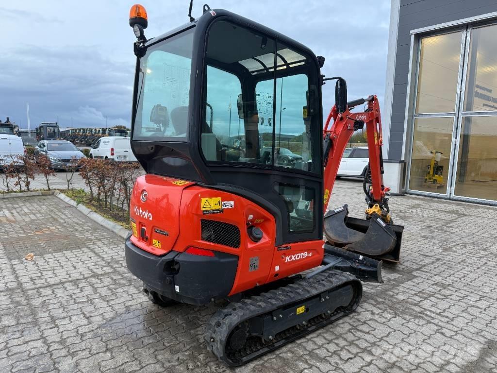 Kubota KX 019-4 Minigravere <7t