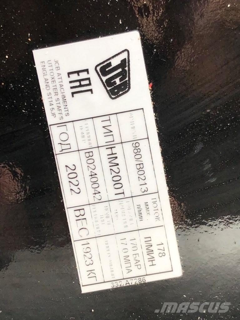 JCB HM200T Hydrauliske hammere