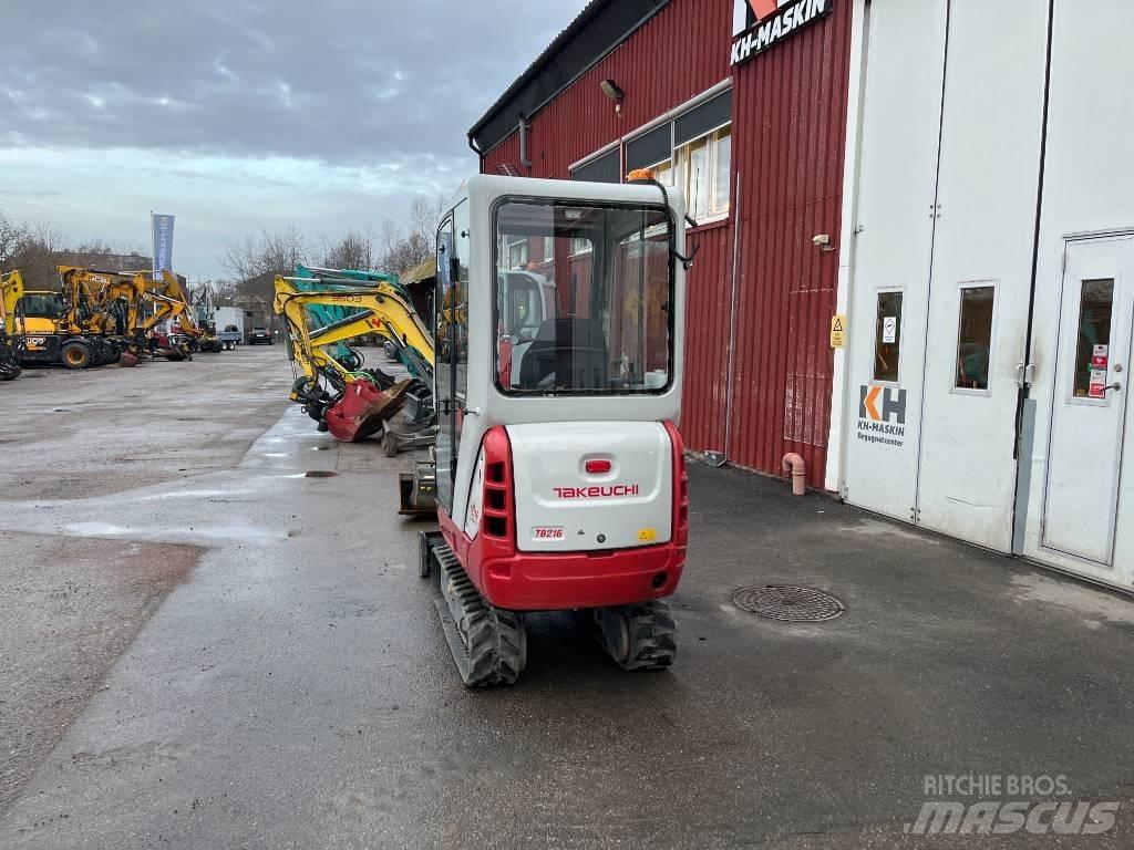 Takeuchi TB 216 Minigravere <7t