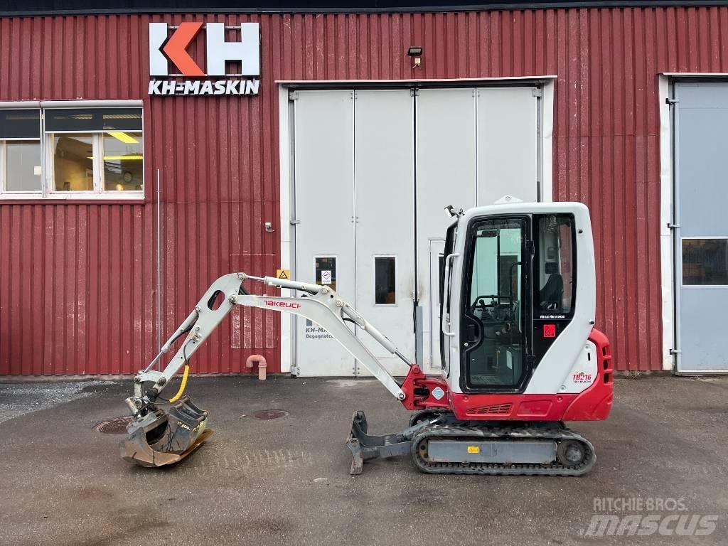 Takeuchi TB 216 Minigravere <7t