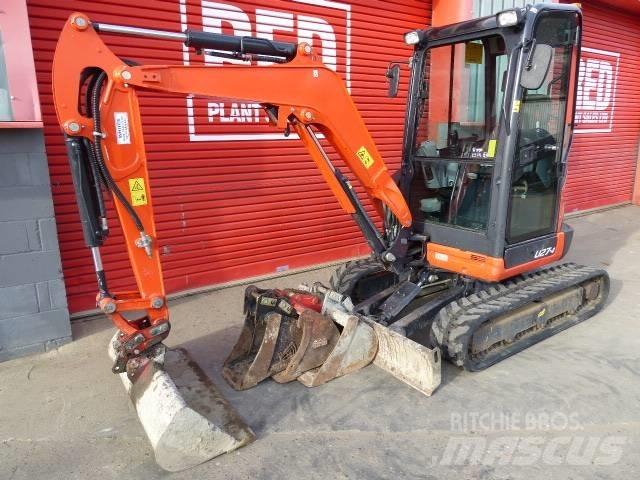 Kubota U 27-4 Minigravere <7t