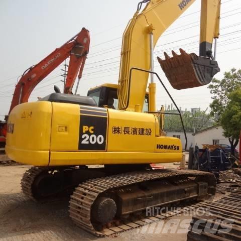 Komatsu pc200-7 Beltegraver