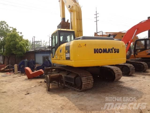 Komatsu pc200-7 Beltegraver