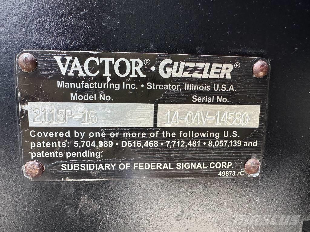 International 7500 Slamsugere