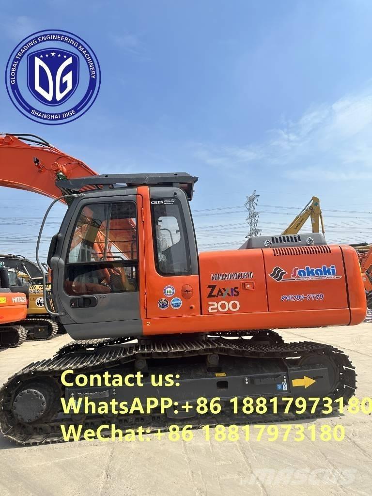 Hitachi ZX 200-6 Beltegraver