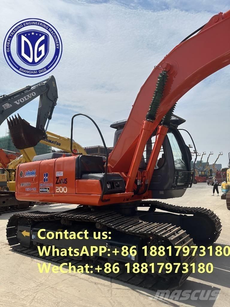 Hitachi ZX 200-6 Beltegraver